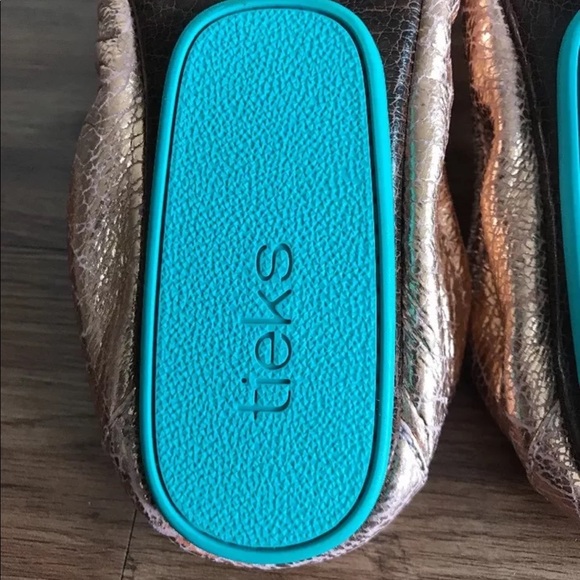 Brand New Tieks, Rose Gold Glam, Size 8 - Picture 7 of 8